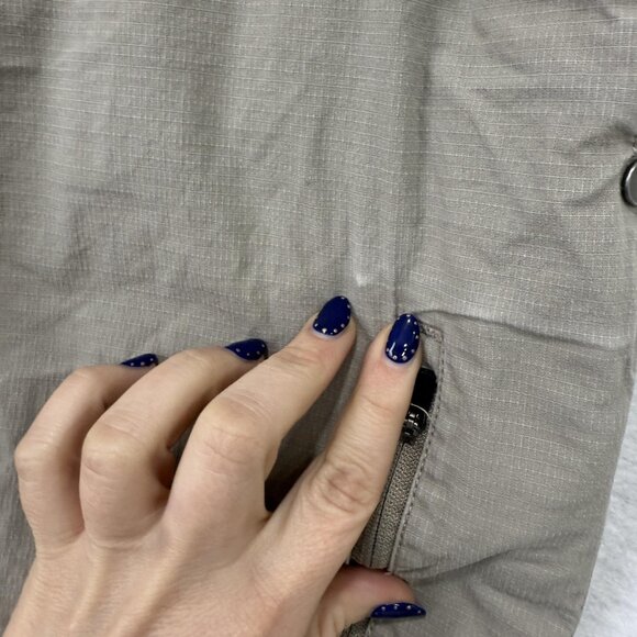 Vuori Pants Mens Large Tan Ripstop Drawstring Travel Jogger Lightweight Hiking - Picture 11 of 14